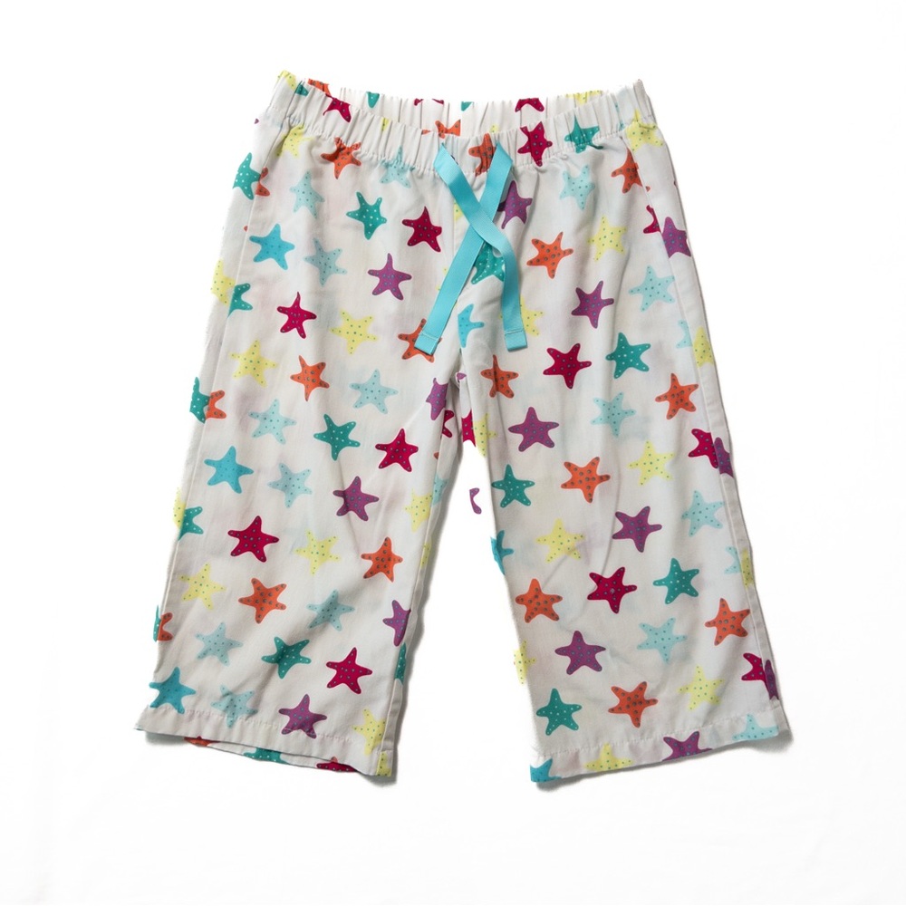 GAP Kids Pajama Bottoms | Size 8 | Capri Length | Star Print